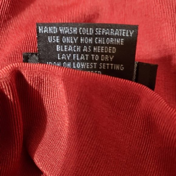 NEW West End Rust Elastic Waist A-Line Skirt Size S - Picture 7 of 7